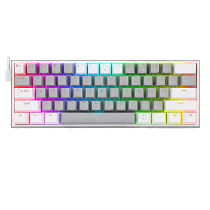 Redragon K617 Fizz RGB Mechanical Keyboard red switch